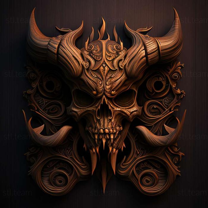 3D модель Гра Diablo 4 (STL)